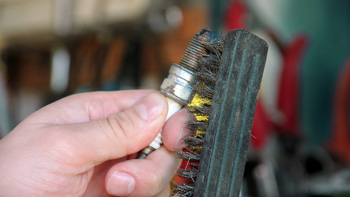 Cleaning Method Of A Bad Looking Spark Plug