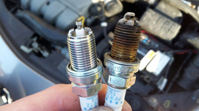 How to tell if a spark plug is bad by looking at it