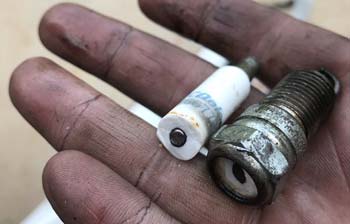 What Does A Broken Spark Plug Mean