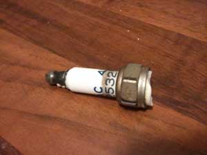 Broken Spark Plug Ceramic In Cylinder