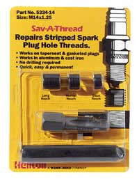 Helicoil Spark Plug Thread Repair Kit Instructions