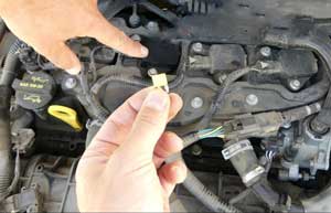 Ignition coil fuse location