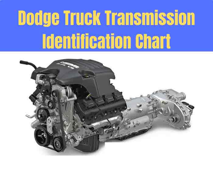 Dodge Truck Transmission Identification Chart