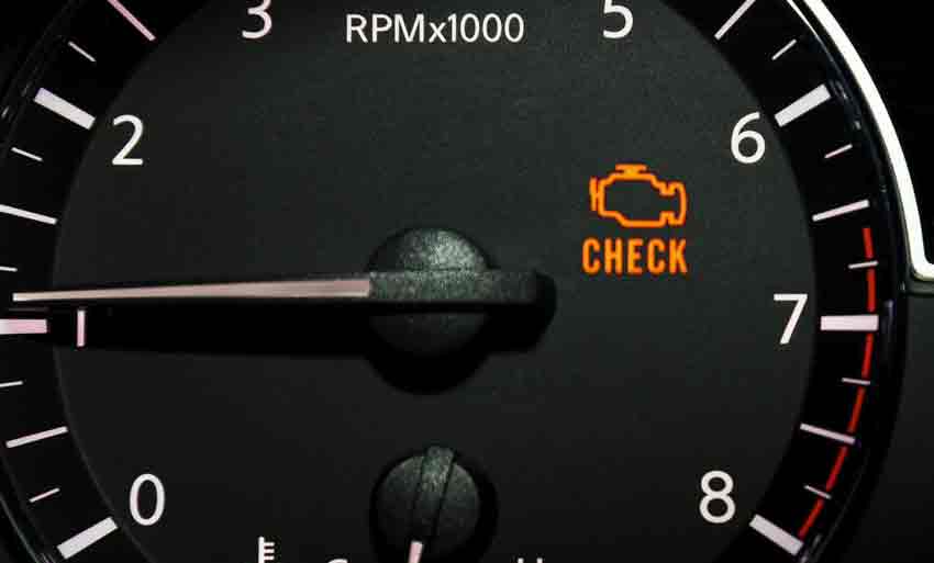 Does a Flashing Check Engine Light Mean Transmission Trouble