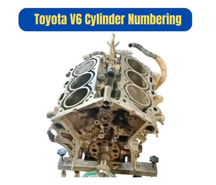 Toyota V6 Cylinder Numbering