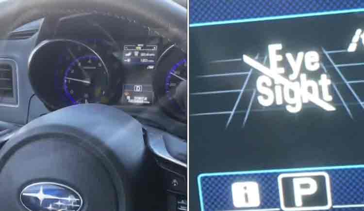 What Causes Subaru Outback's eyesight to turn off by itself