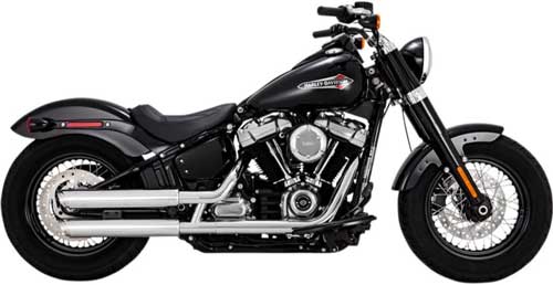 chrome slip on mufflers exhaust pipes for harley