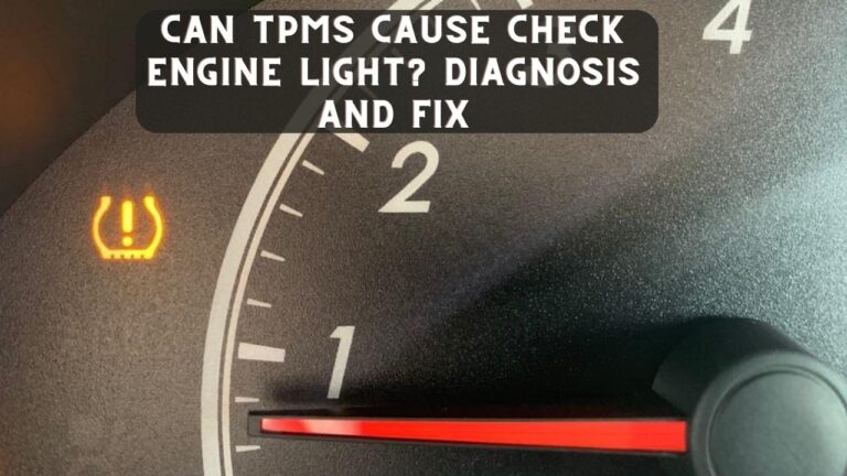 Can TPMS Cause Check Engine Light? Diagnosis and Fix