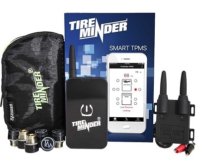 TireMinder Smart TPMS with 6 Transmitters for RVs
