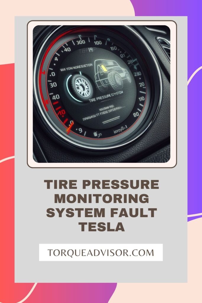 Tire Pressure Monitoring System Fault Tesla