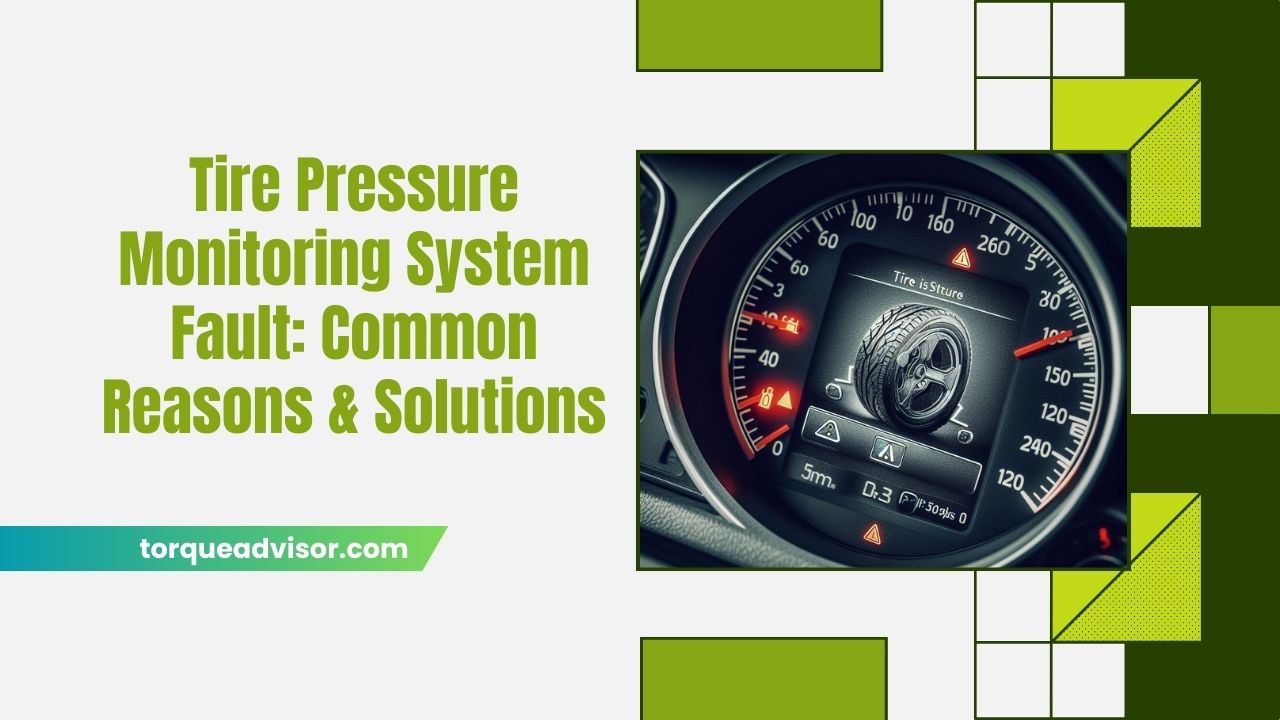 Tire Pressure Monitoring System Fault Common Reasons & Solutions